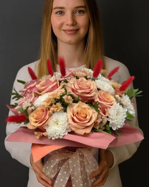 Букет в коробке