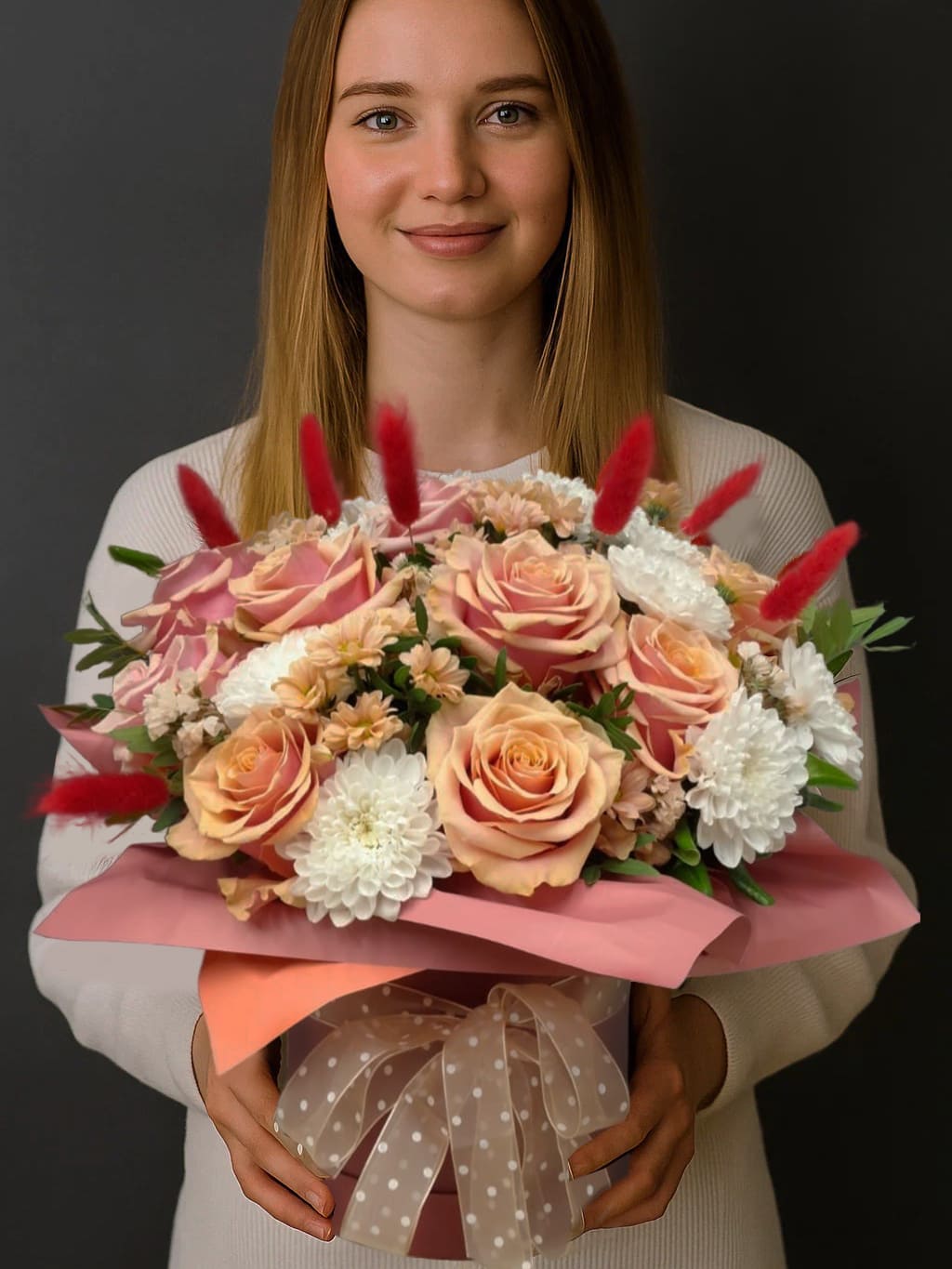 Букет в коробке