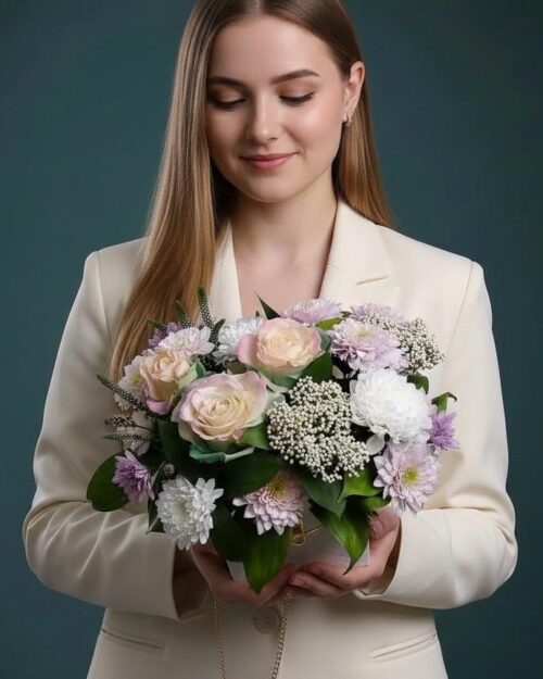 Композиция «Нежная кокетка»